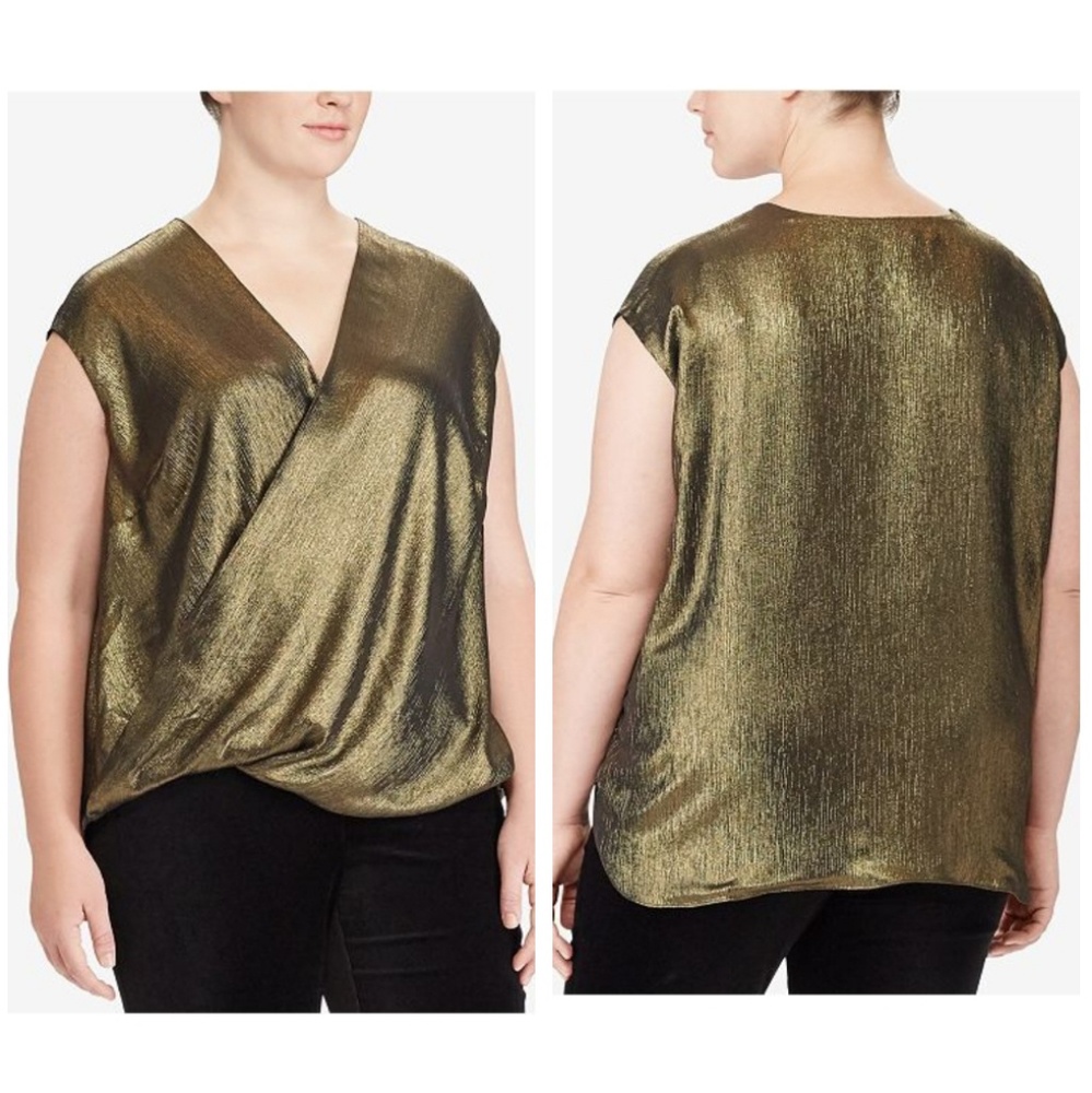 *Sold on @Foxtail90* RALPH LAUREN Blouse - Picture 2 of 4